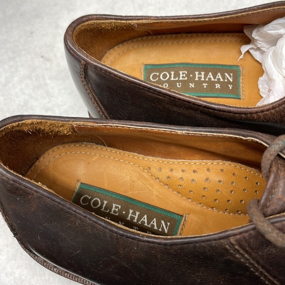 NEW!!! Cole haan tie up loafers men sz 8.5m 6361 03-6 - Picture 6 of 9